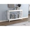Safdie & Co. 47.25"L 1-Shelf Console Table in White - 2 of 3