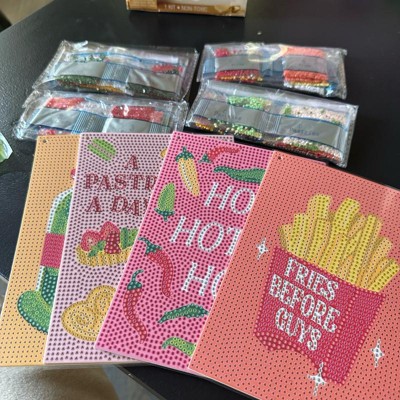 4ct Food Themed Gem Art Craft Kit - Mondo Llama™ : Target