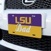 Graphics and More LSU Dad Novelty Metal Vanity Tag License Plate - 2 of 4