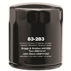 Oregon 83-283 Oil Filter Replaces John Deere AM101207 B & S 491506 Toro NN10147 - 1 of 3