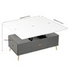 Modern Coffee Table, for Living Room, Multiple Color Schemes - 3 of 4