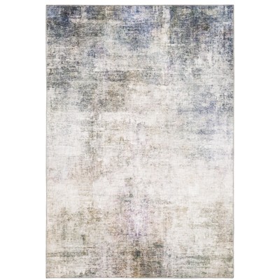 Oriental Weavers Myers Park MYP10 Beige/ Blue Indoor Area Rug - 5' x 7'
