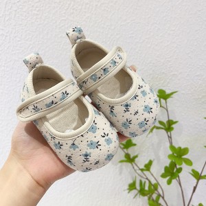 MyKids-Usa Floral Design Baby Girl Toddler Shoes - 1 of 4