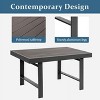 Heynemo 5 pcs Aluminum Sofa Furniture Sets, Modern Metal Sectional Conversation Sofa Chairs Sets Patio Sofa Seating Group With Cushions - 2 of 4