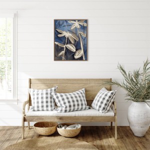 Amanti Art Noir Flowers III by Anne Tavoletti Framed Wall Art Print - 1 of 4
