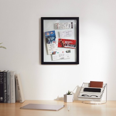 Classic Black Wood Floating Wall Frame for Certificates