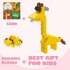 Joyfy 24/28 Packs Valentines Day Cards with Animal Building Blocks for Valentine Party Favor, Kids Classroom Exchange Gift, Valentine’s Greeting Cards - 3 of 4