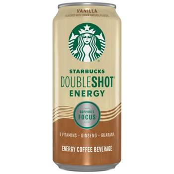 Starbucks Doubleshot Energy Vanilla Fortified Energy Coffee Drink - 15 fl oz Can