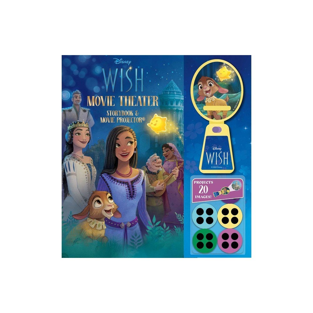 Disney Wish: Movie Theater Storybook & Movie Projector - by Suzanne Francis (Hardcover)