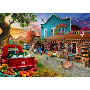 Brain Tree - Peaceful Day Jigsaw Puzzles 1000 Piece- Random Cut - 27.5"lx19.5"w - 1 of 1