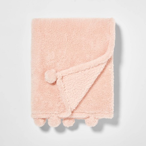 Teddy Bear Plush Throw - Pillowfort™ - image 1 of 4
