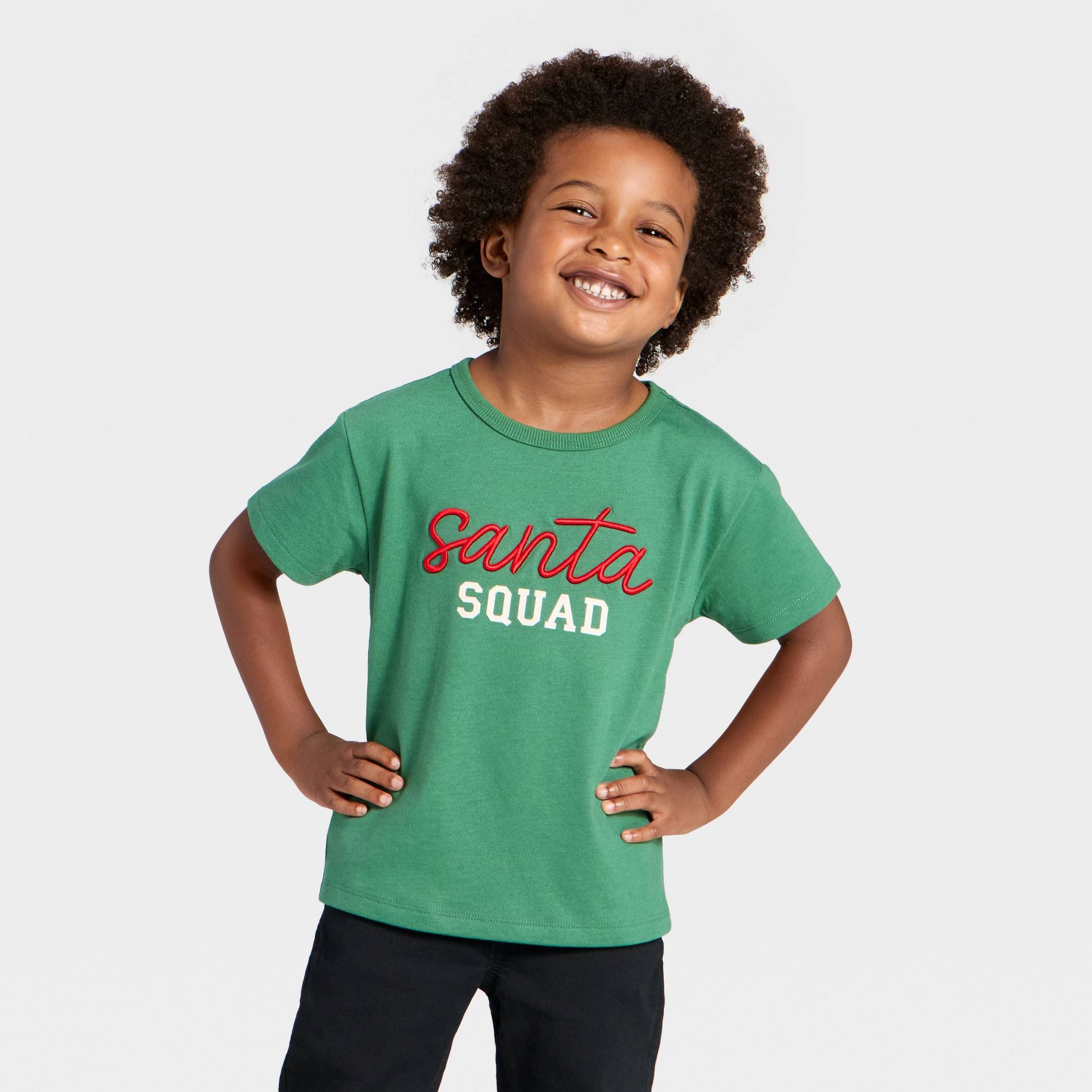Toddler Boys' Short Sleeve Holiday T-Shirt - Cat & Jack™