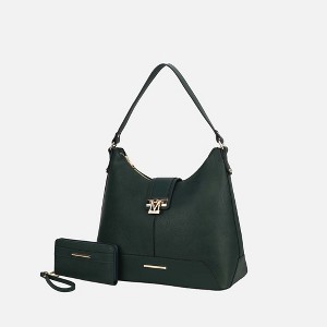 MKF Collection Graciela vegan Leather Women's Hobo Bag and Wallet by Mia K - 1 of 4
