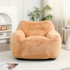 Sapphtopaz Bean Bag Chair with High-Density Foam, Lazy Sofa with Armrests, Bean Bag Chairs for Adults and Kids, Lounge Chair for Living Room - 2 of 4