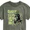 Men's - Marvel - Spider-man St. Patrick's Day Green Looks Good On Me Short Sleeve Graphic T-Shirt - 2 of 4