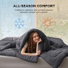 Bedsure | All Season Comforter Duvet Insert Quilted Down Alternative Comforters - 4 of 4