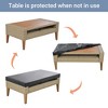 Whisen 6-Pieces All Weather PE Wicker Sofa Set, Outdoor Rattan sofa With Double Cushions - 3 of 4