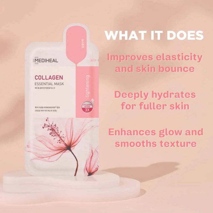 MEDIHEAL Essential Mask - Collagen - 0.81 fl oz, 3 of 6