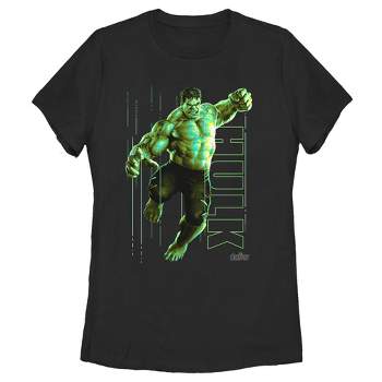 Women's Marvel Infinity War Incredible Hulk Jump Smash T-Shirt