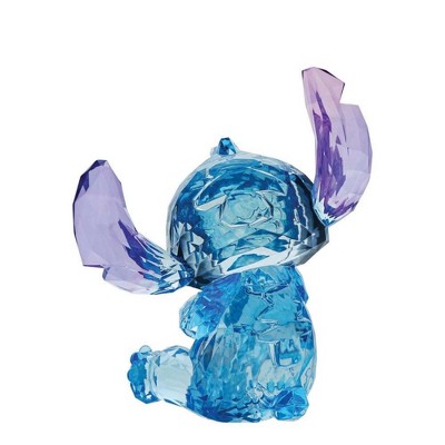 Stitch Blue and Purple Faceted Acrylic Figurine, 4"