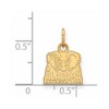 Black Bow Jewelry 14k Yellow Gold Alabama Crimson Tide NCAA Extra Small Pendant - 2 of 3