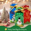 Wrapables Christmas Drawstring Treat Bags for Candy, Cookies, Treats, Gifts and Party Favors (50pcs) - 3 of 4