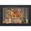 Hello Fall Floral Primitive Doormat Autumn Indoor Outdoor 30" x 18" Briarwood Lane - image 2 of 4