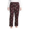 Lands' End Women's Print Flannel Pajama Pants - 3 of 3