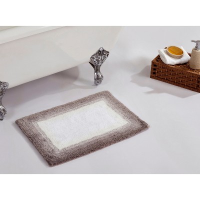 Torrent Collection 100% Soft Cotton Tufted Weave Bath Rug, Ombre Pattern, Highly Absorbent, Machine Washable Bathroom Mat for Multipurpose Use