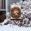 Briarwood Lane Christmas Garden Flag 12x18 For Outdoor Cardinal Wreath For Christmas Garden Flag Flags For Outside - 4 of 4