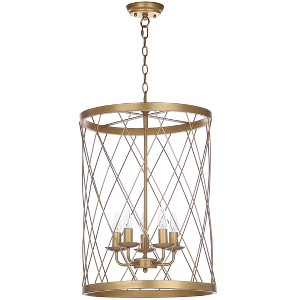 Alair Pendant Lamp - LIT4528 - Gold - Safavieh - 1 of 2