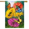 Briarwood Lane Summer House Flag 40x28 For Outdoor Butterflies and Daisies For Summer House Flag - 4 of 4