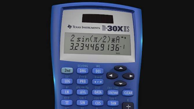 Texas Instruments 30XIIS Scientific Calculator, 2 of 7, play video