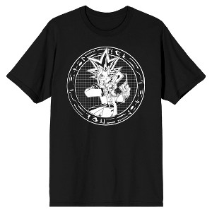 Yu-Gi-Oh! Yugioh Japanese Manga Men's Black T-Shirt Tee Shirt - 1 of 1