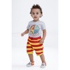 Harry Potter Baby Bodysuit, Shorts and Shoes 3 Piece Outfit Set Newborn to Infant Sizes (0-3 Months - 24 Months) - 2 of 4