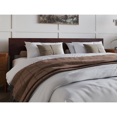 AFI Furnishings Orlando King Headboard with Turbo Charger in Espresso