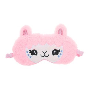 Unique Bargains Portable Cartoon Alpaca Eye Mask 1 Pc - 1 of 3