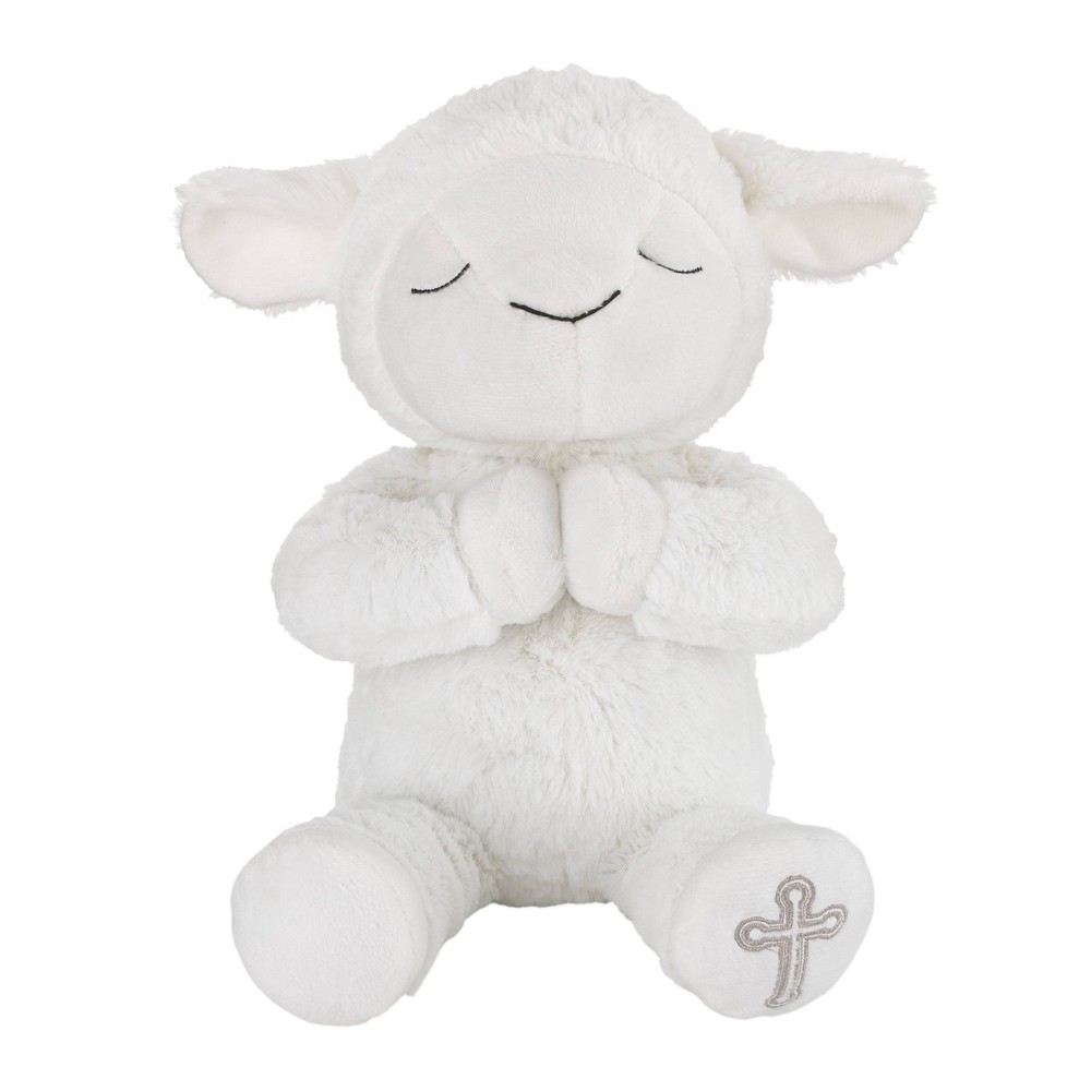 Photos - Soft Toy Little Love by NoJo Plush Lamb - White