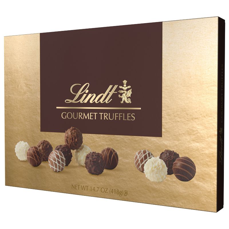 Lindt Gourmet Chocolate Candy Truffles Gift Box - 14.7 oz., 4 of 8