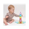 Picasso-TILES 30 PC Travel Size  Magnetic Tiles, Magnetic Building Blocks for Kids, Magnet for Kids 3+ - image 3 of 4