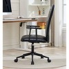 KTMBDW PU Leather Comfortable Office Desk Chair High Back Height Adjustable Computer Swivel Chair w/Armrests - 4 of 4