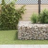 vidaXL Cube Gabion Raised Bed Steel Wire 23.6"x23.6"x23.6" - 3 of 4