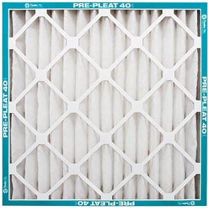 AAF Flanders 40 LPD 24 in. W X 20 in. H X 1 in. D 8 MERV Pleated Air Filter 1 pk (Case of 12) - 1 of 1