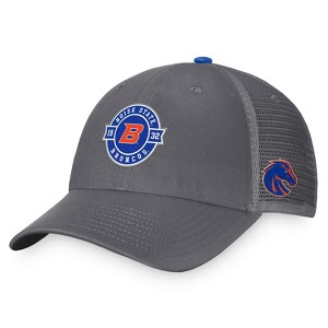 NCAA Boise State Broncos Unstructured Meshback Hat - Gray/White - 1 of 4