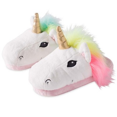 pink fluffy slippers target