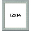 PosterPalooza | Refined Blue Picture Frame - UV Acrylic, Foam Board Backing, Hanging Hardware - 2 of 4