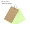 Unique Bargains Memory Learning Office Blank Index Cards with Ring 500 Pcs - 3 of 4
