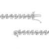Haus of Brilliance Silver 1.0 Cttw Round Miracle-Set Diamond Tennis Bracelet - 4 of 4