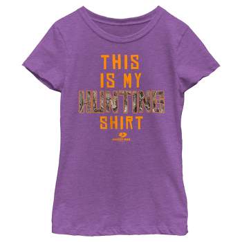 Girl's Mossy Oak Patriotic Valley Logo T-shirt - Purple Berry - Small :  Target