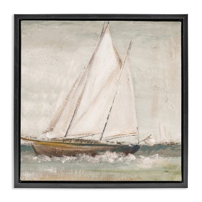 Stupell Industries Traditional Sailboat at Sea, 18" x 18"